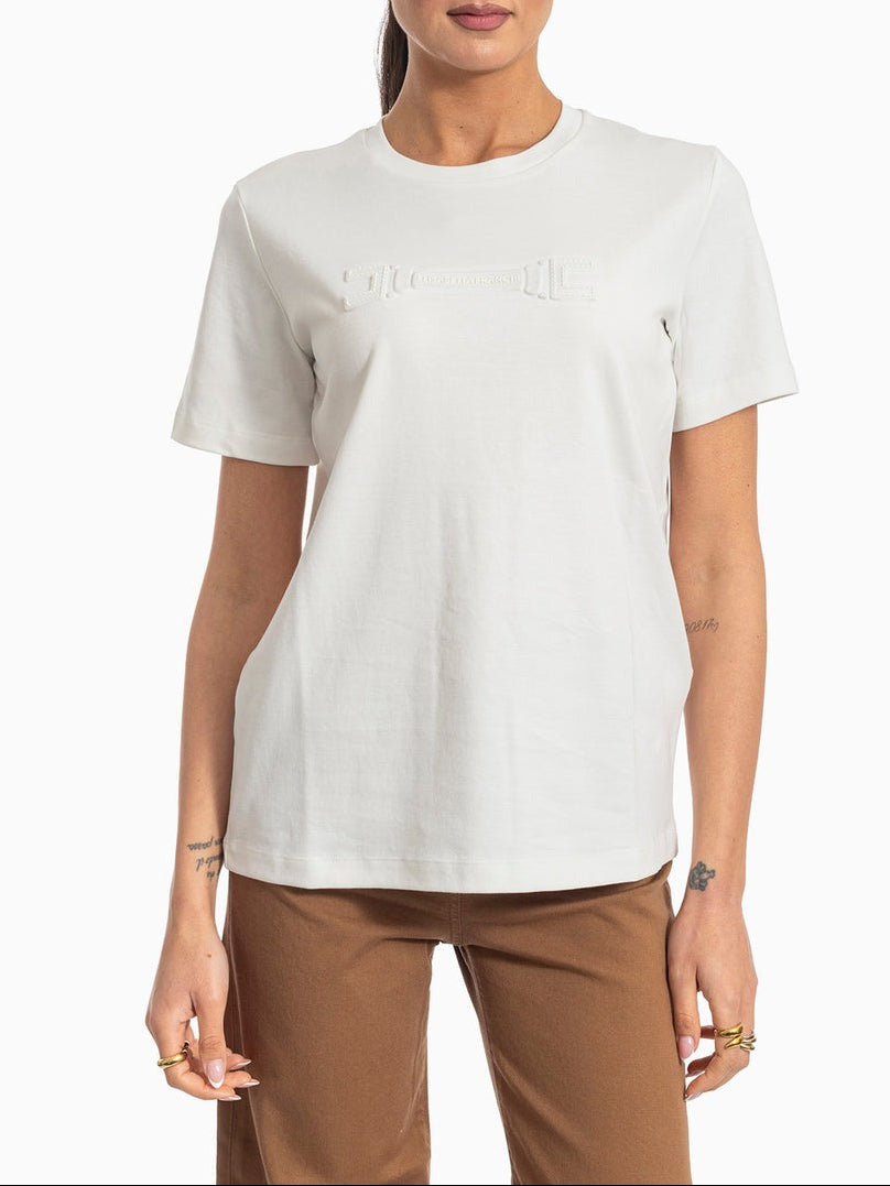 ELISABETTA FRANCHI T-shirt MA68P61E2 Chalk