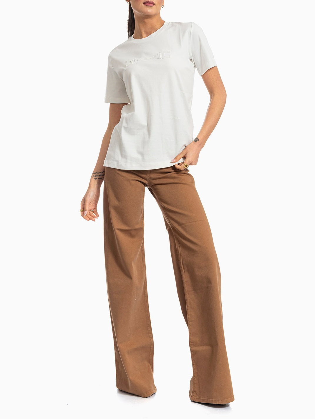 ELISABETTA FRANCHI T-shirt MA68P61E2 Chalk