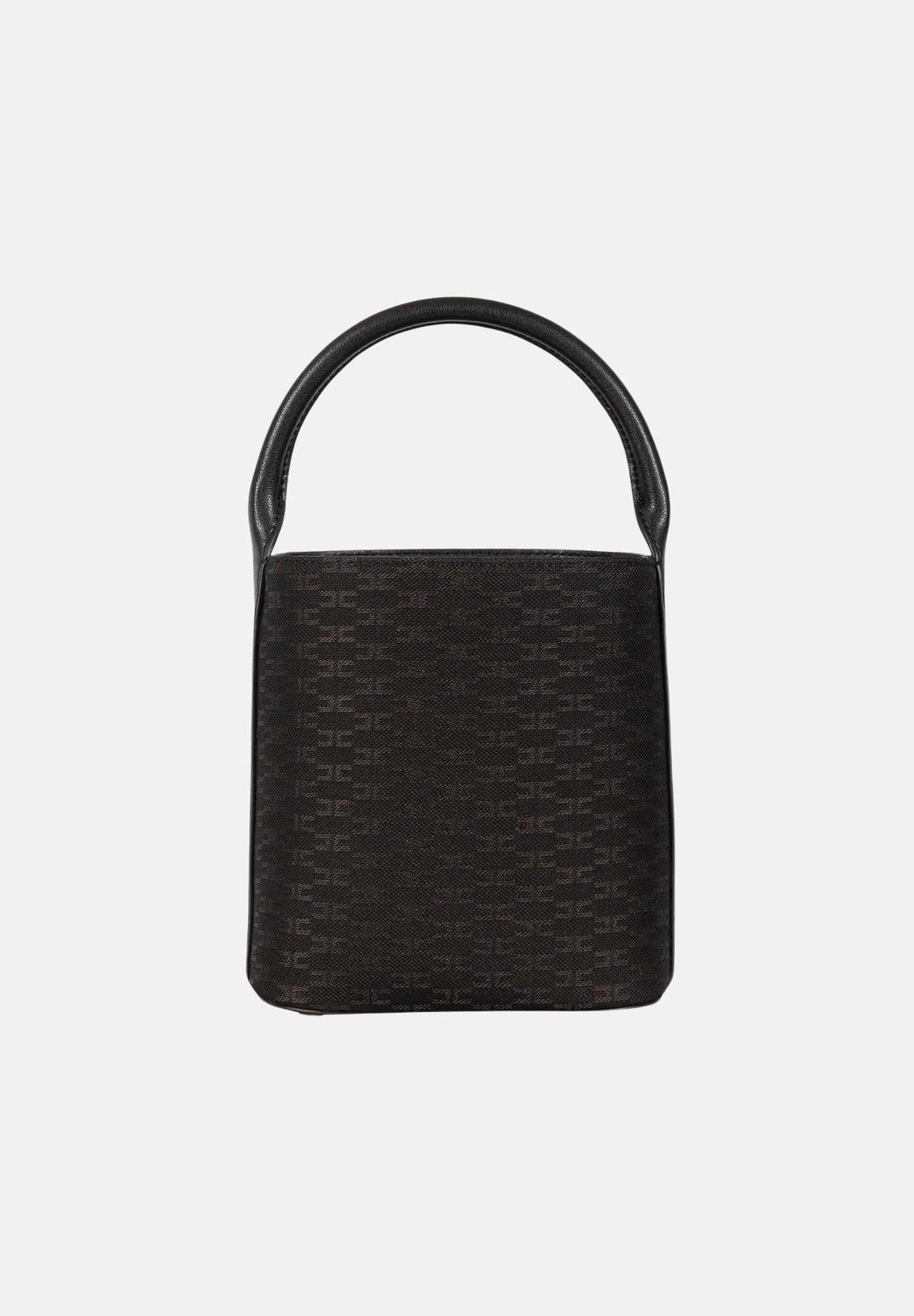 ELISABETTA FRANCHI Borsa Piccola Secchiello in tessuto BS02A66E2 Nero
