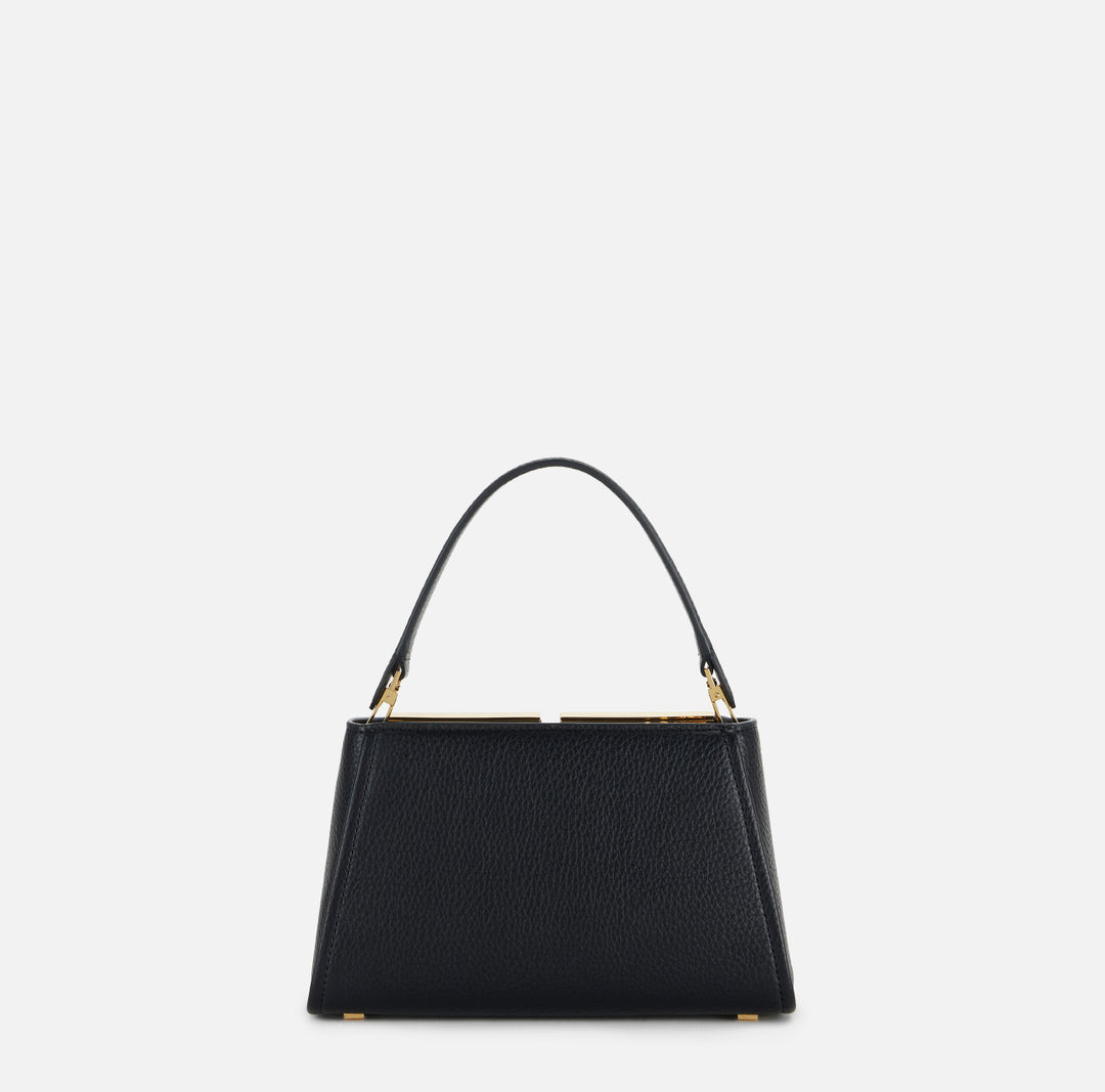 ELISABETTA FRANCHI Borsa a mano con logo BS07A66E2 Nero