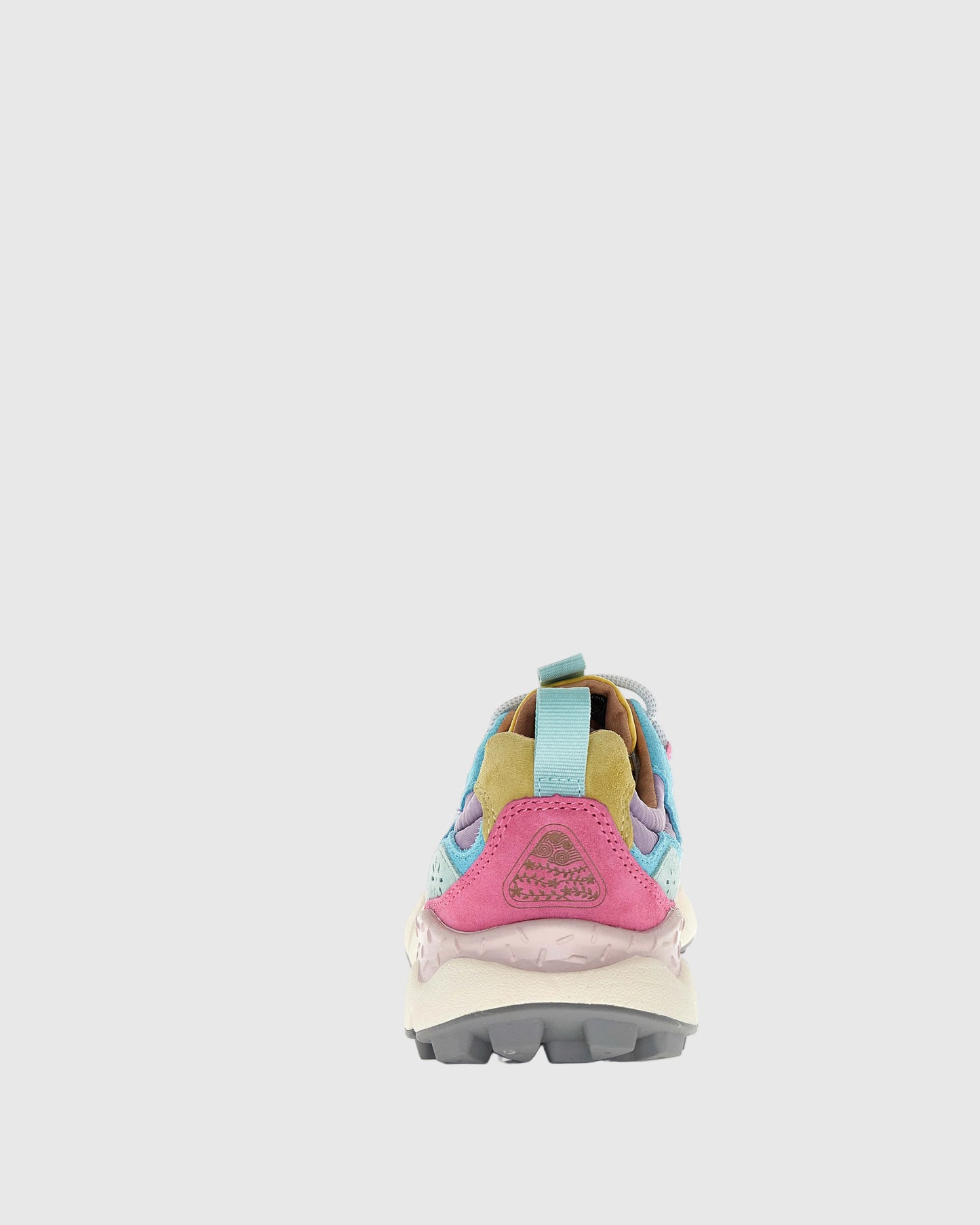 FLOWER MOUNTAIN Sneakers Donna YAMANO 3 WOMAN Suede Nylon Pink Ocher Light Pink