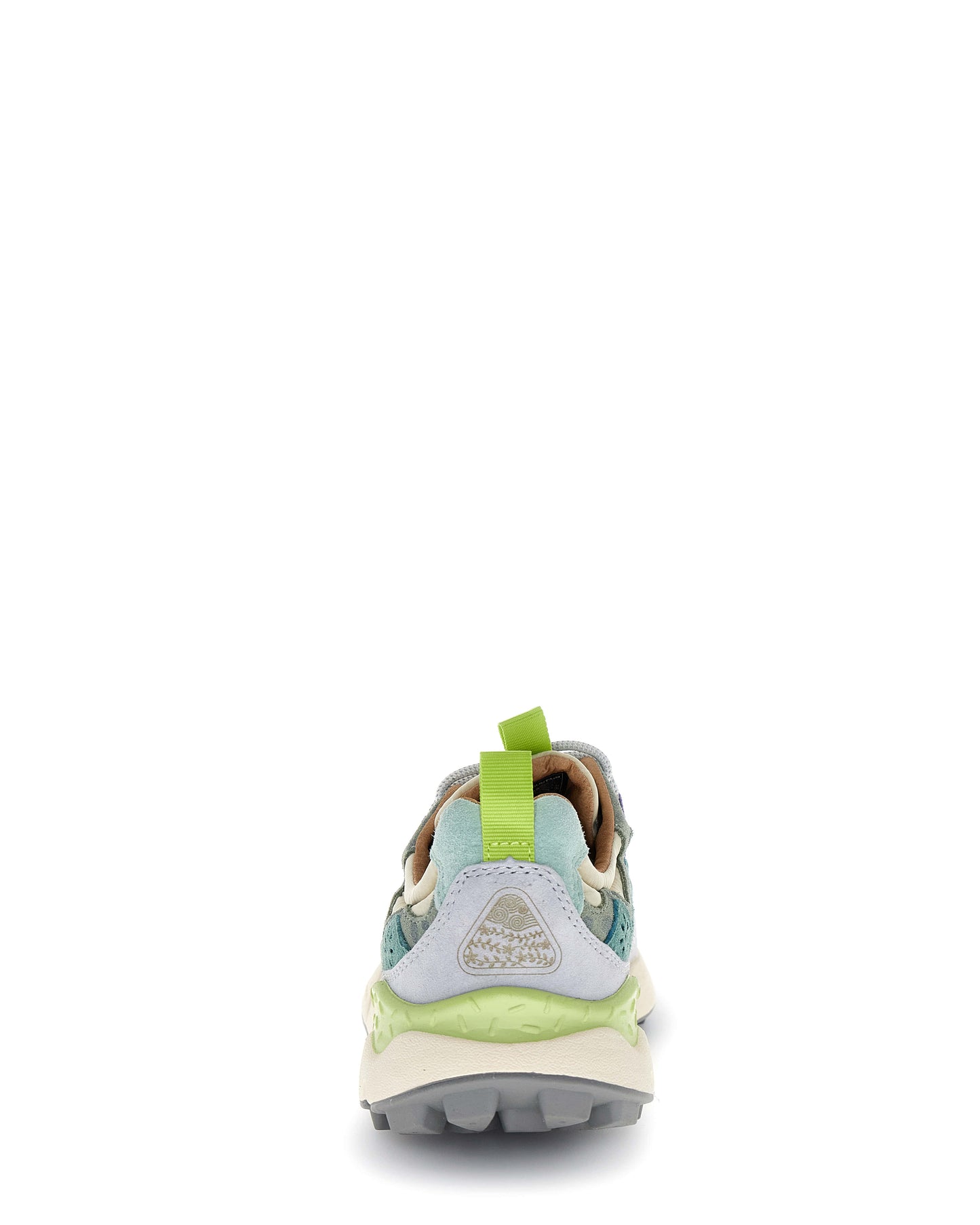 FLOWER MOUNTAIN Sneakers Donna YAMANO 3 WOMAN Suede Nylon Animalier Taupe Green Bottle