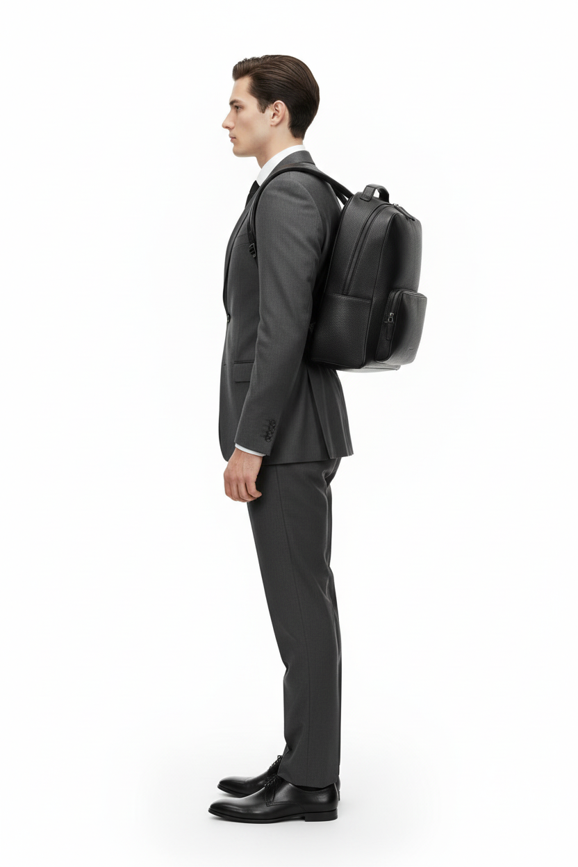 Gianni Chiarini Zaino Uomo FLORENCE ZNU B17813-1 QNT Nero