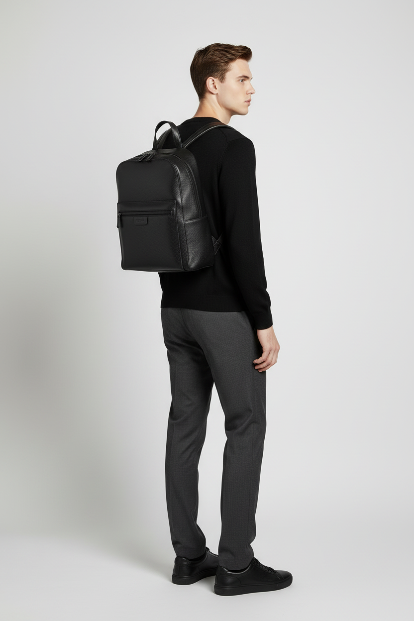 Gianni Chiarini Zaino Uomo FLORENCE ZNU B18270 GRNCRV Nero