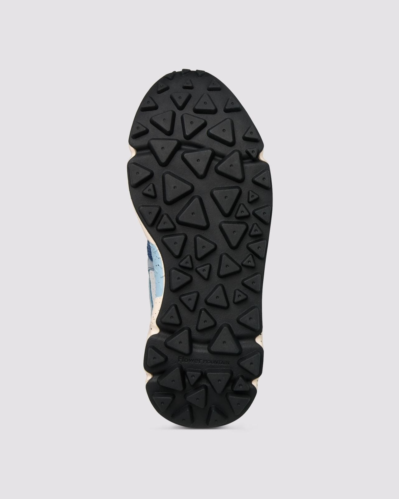 FLOWER MOUNTAIN Sneakers Uomo YAMANO 3 MAN SUEDE/NYLON  Col. LIGHT BLUE DEEP PETROL STONE