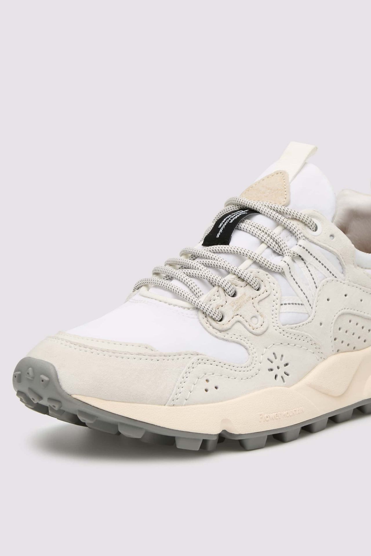 FLOWER MOUNTAIN Sneakers Donna YAMANO 3 UNI Suede Nylon White Off White