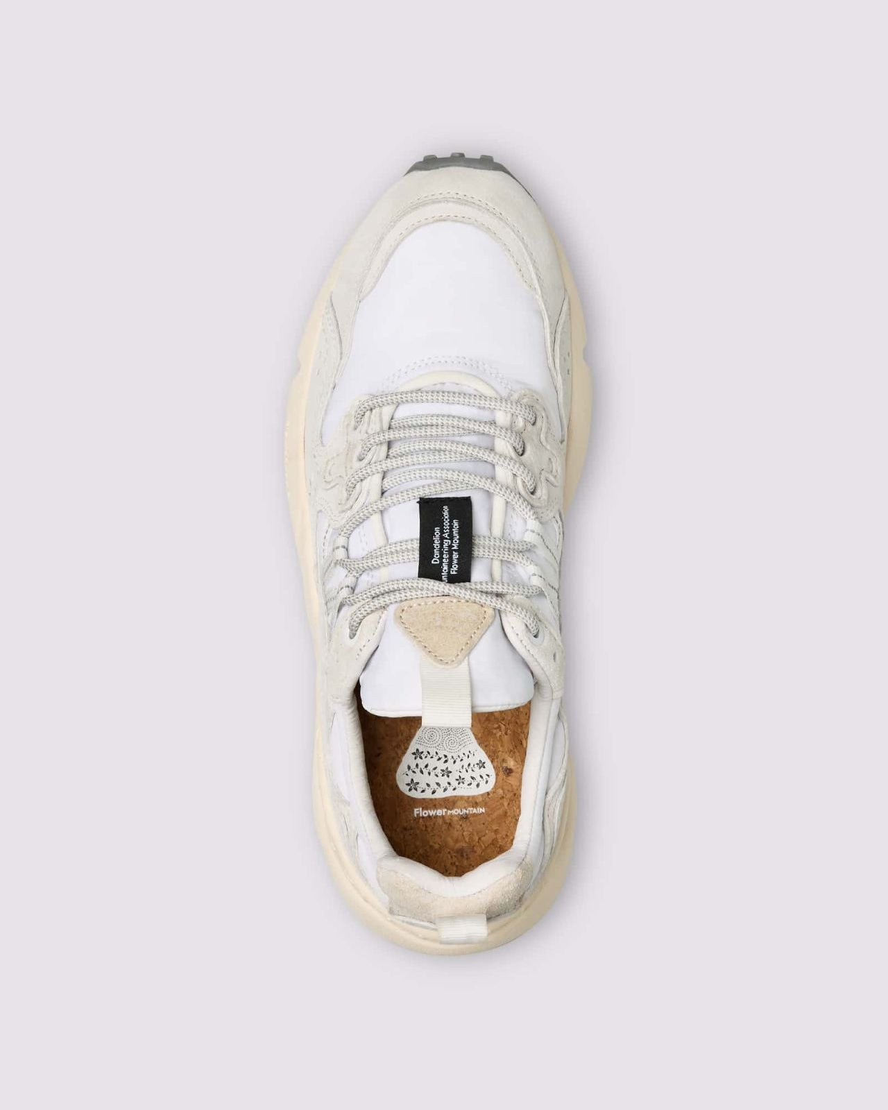 FLOWER MOUNTAIN Sneakers Donna YAMANO 3 UNI Suede Nylon White Off White