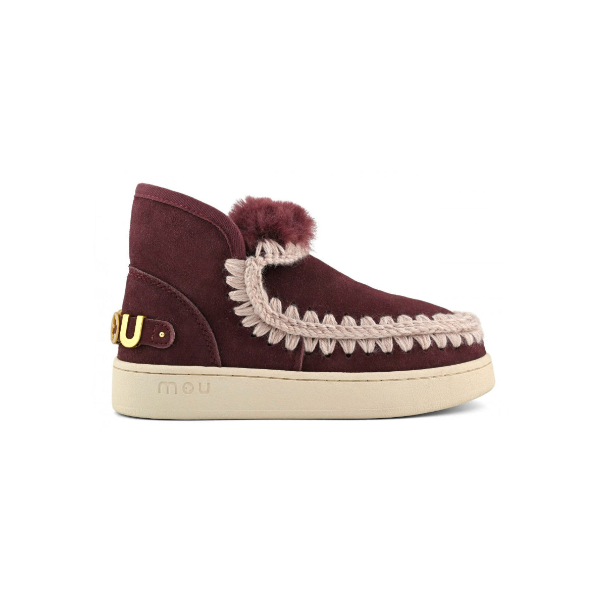 MOU New Eskimo Sneaker Suede FW741001A Cabernet