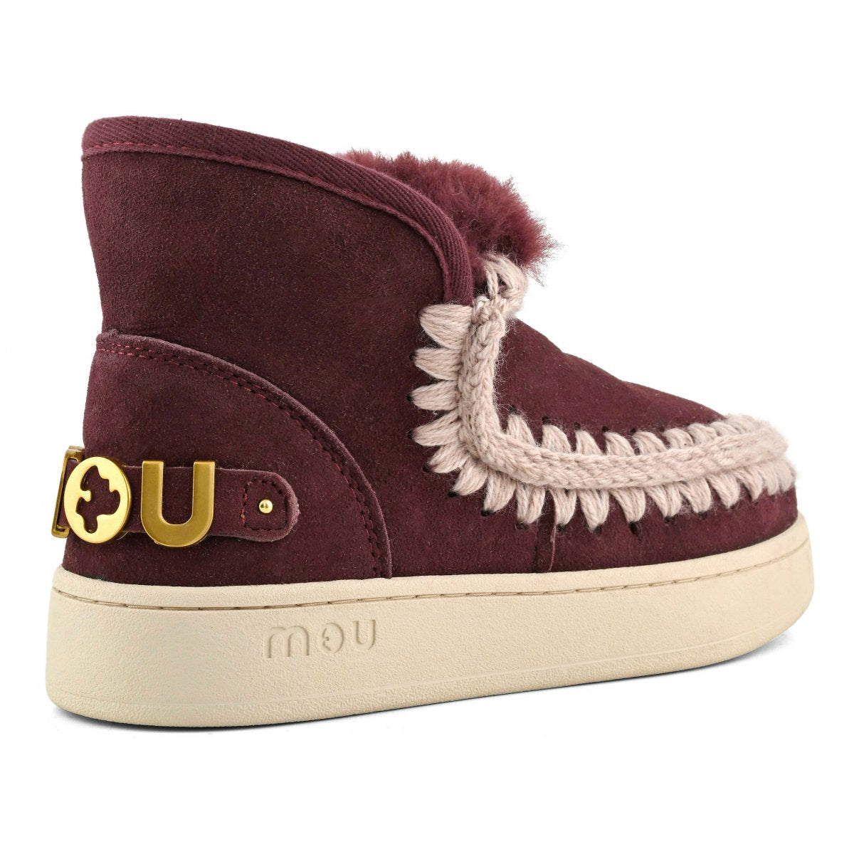 MOU New Eskimo Sneaker Suede FW741001A Cabernet