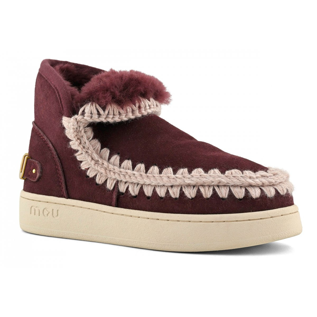 MOU New Eskimo Sneaker Suede FW741001A Cabernet