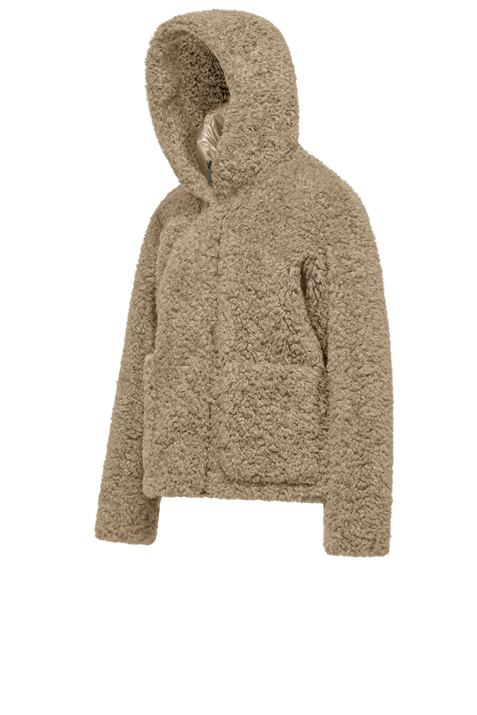 BOMBOOGIE Cappotto corto Donna St. Moritz Overcoat  in ecopelliccia GW9191SFC6  Sandshell 180