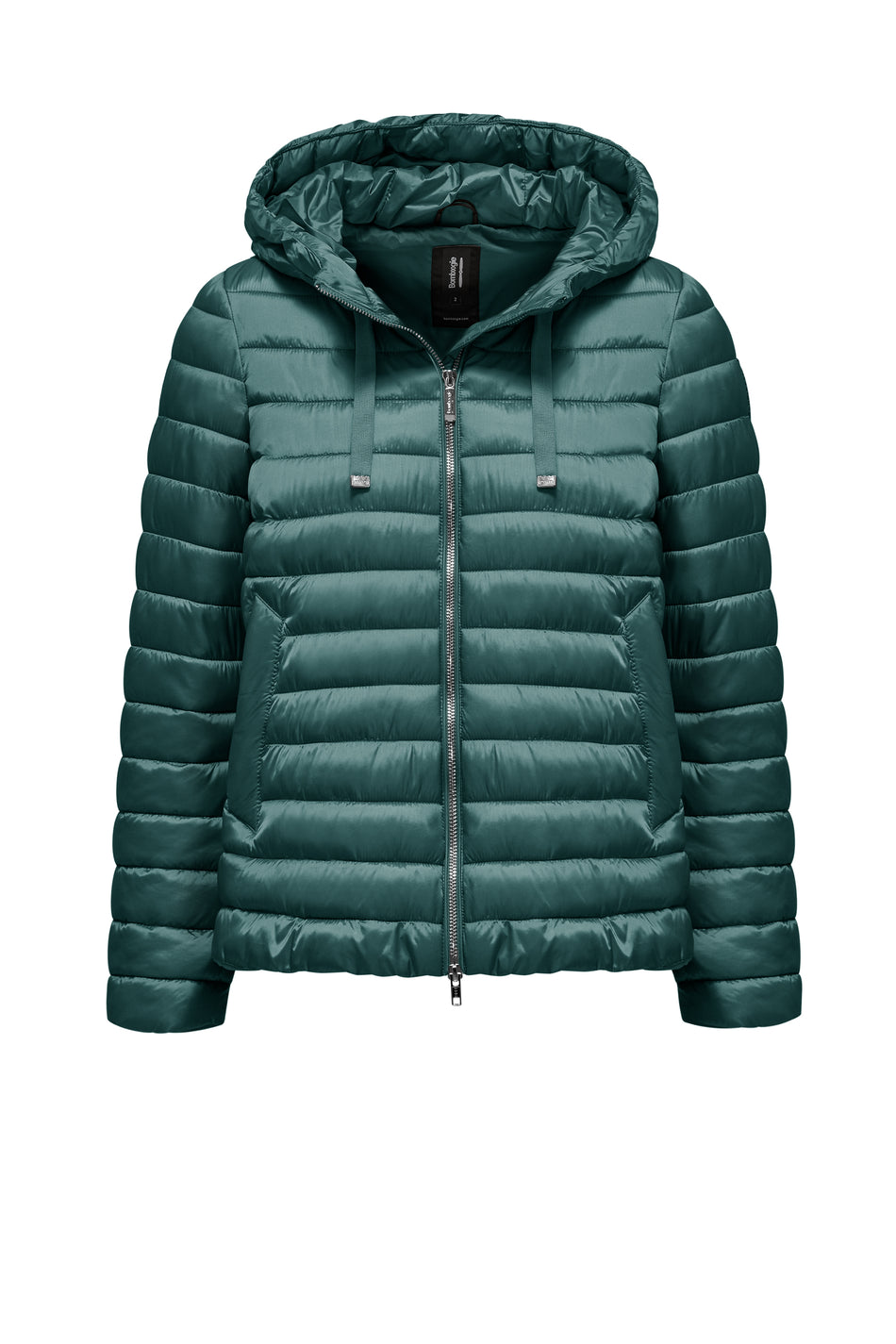 BOMBOOGIE Piumino Donna in nylon cire GW9616TDL Teal Blue 259