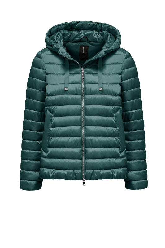 BOMBOOGIE Piumino Donna in nylon cire GW9616TDL Teal Blue 259