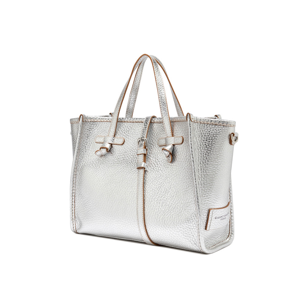 Gianni Chiarini Borsa MARCELLA 32 BS 9332 BBL T.U.Silver Caramello