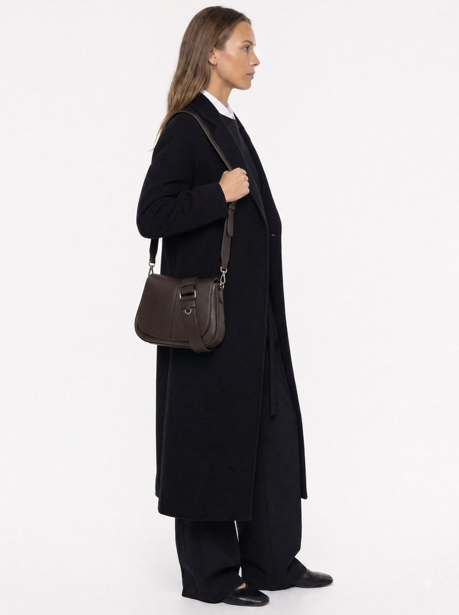 Gianni Chiarini Borsa HELENA ROUND BS 9036/COMM GRN Espresso