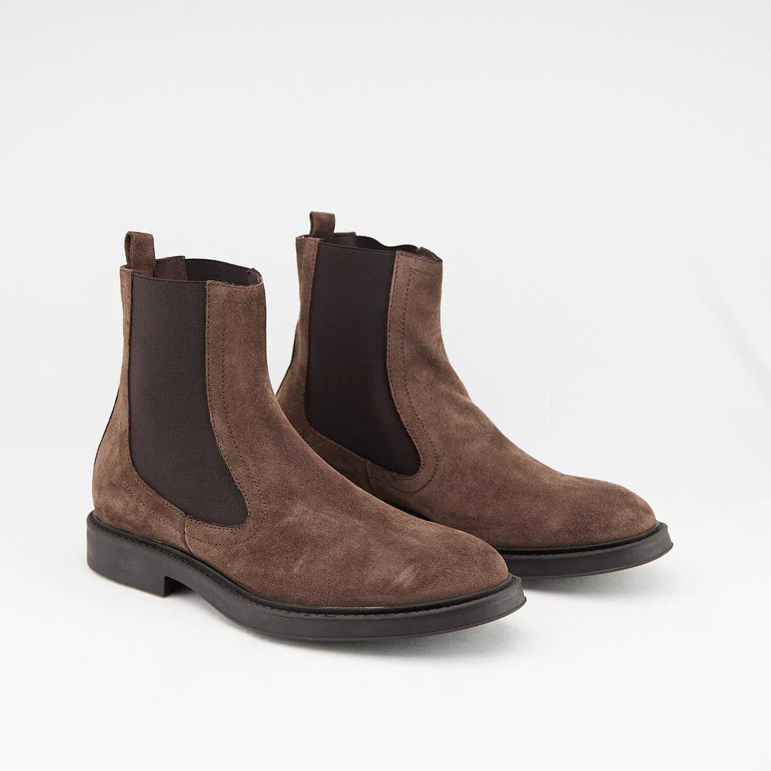 HUNDRED Scarpe Uomo M766-10 Beatles Velour Ebano.