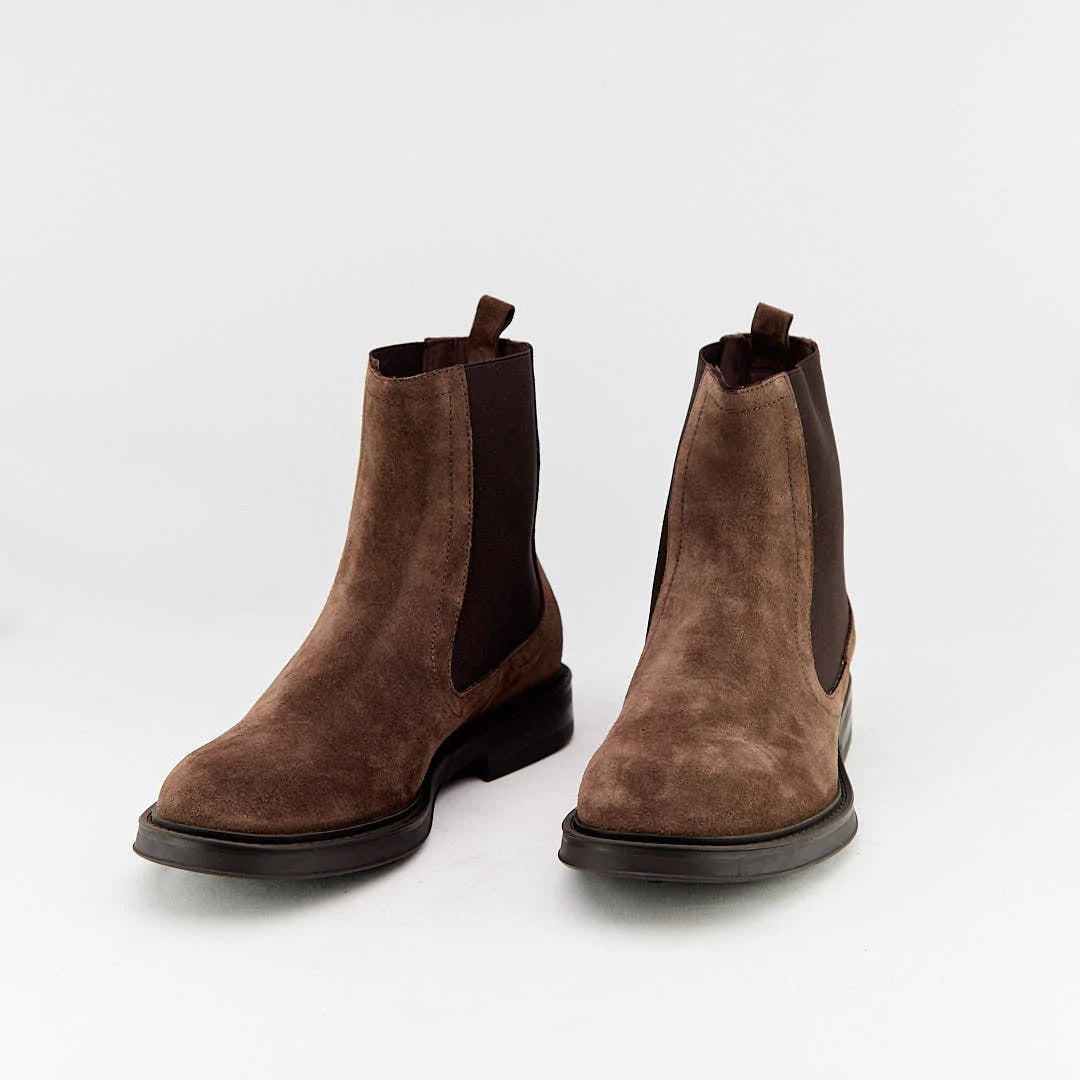 HUNDRED Scarpe Uomo M766-10 Beatles Velour Ebano.