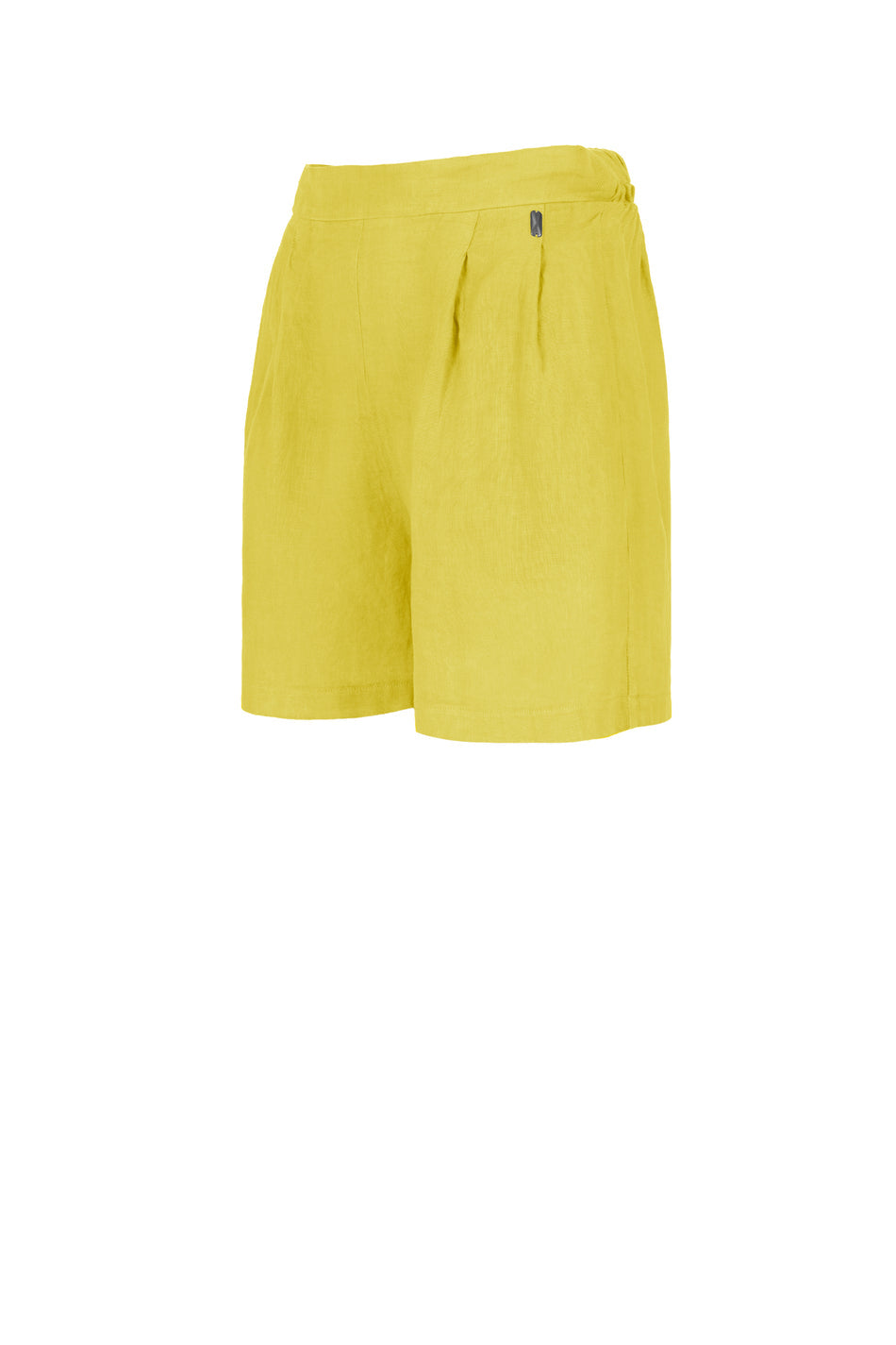 BOMBOOGIE Bermuda Donna in lino HW8392TLNI6 Cedar Yellow 619