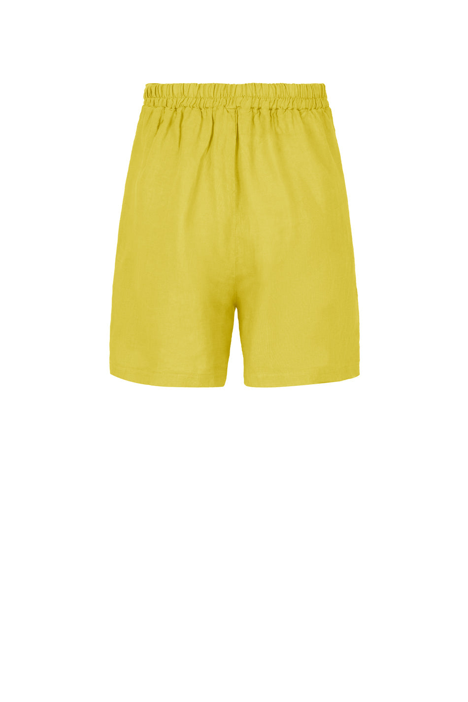 BOMBOOGIE Bermuda Donna in lino HW8392TLNI6 Cedar Yellow 619