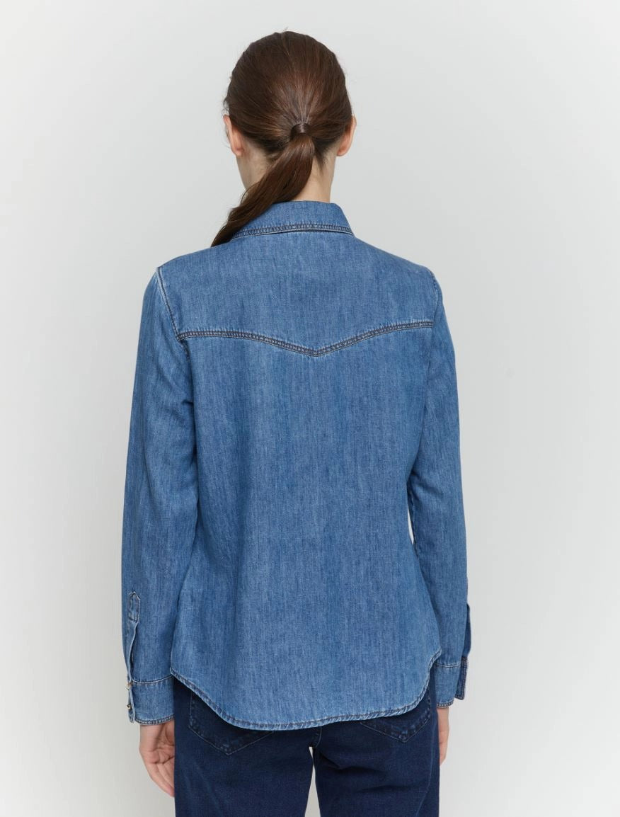 I BLUES Camicia Donna GAETA Blu Jeans