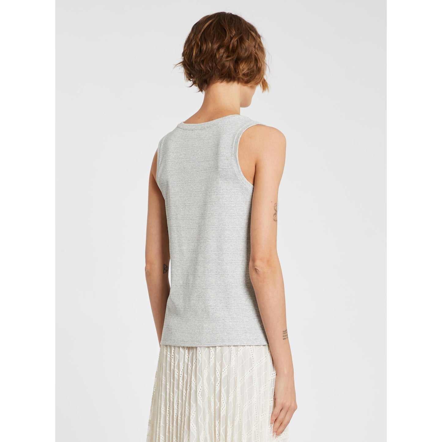 I BLUES Women's Kapok Grey Tank Top
