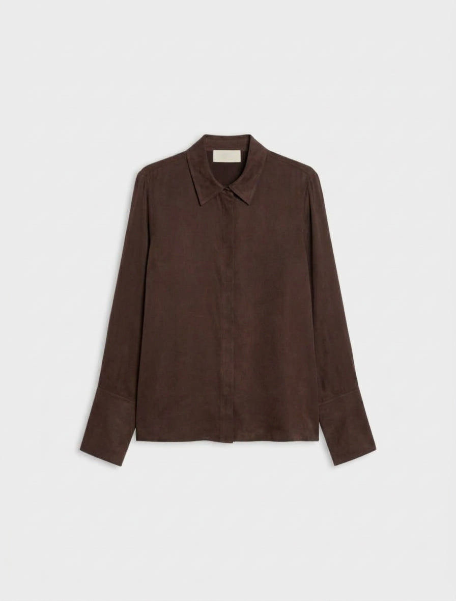I BLUES Camicia Donna IBLFIORE Marrone
