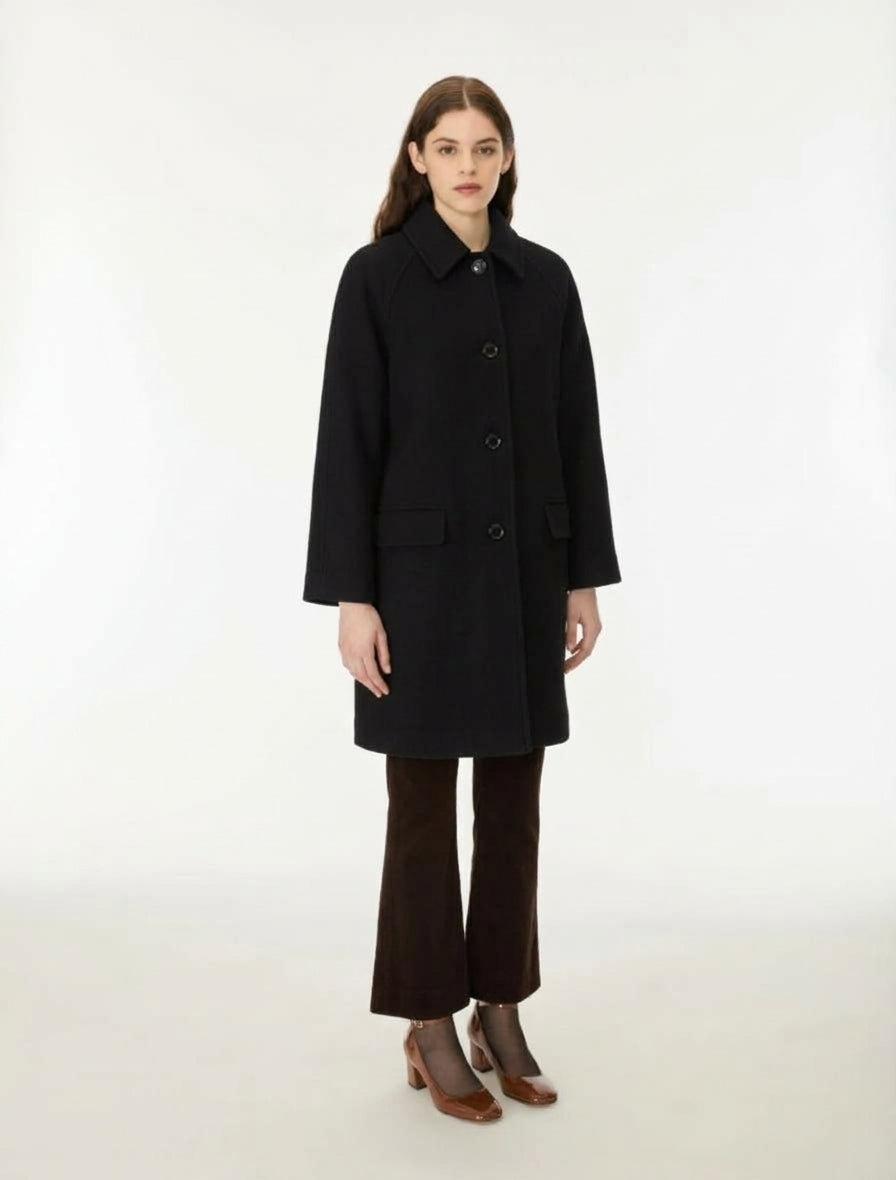 I BLUES Cappotto Donna IBLELLISSE1 Nero