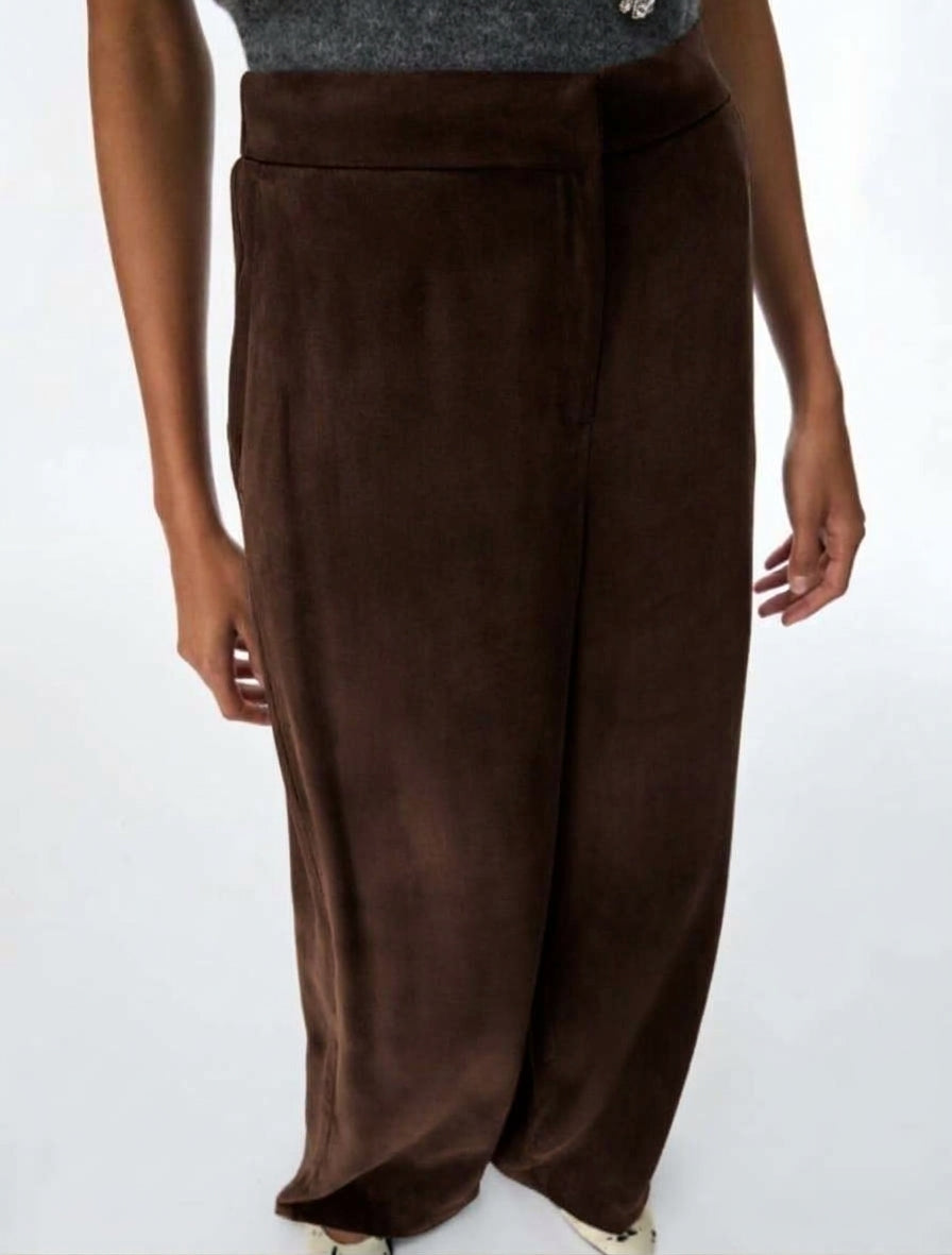 I BLUES Pantaloni Donna Carrot IBLQUINTO Marrone
