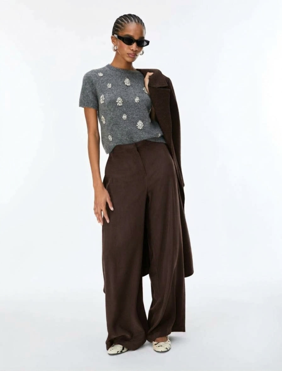 I BLUES Pantaloni Donna Carrot IBLQUINTO Marrone
