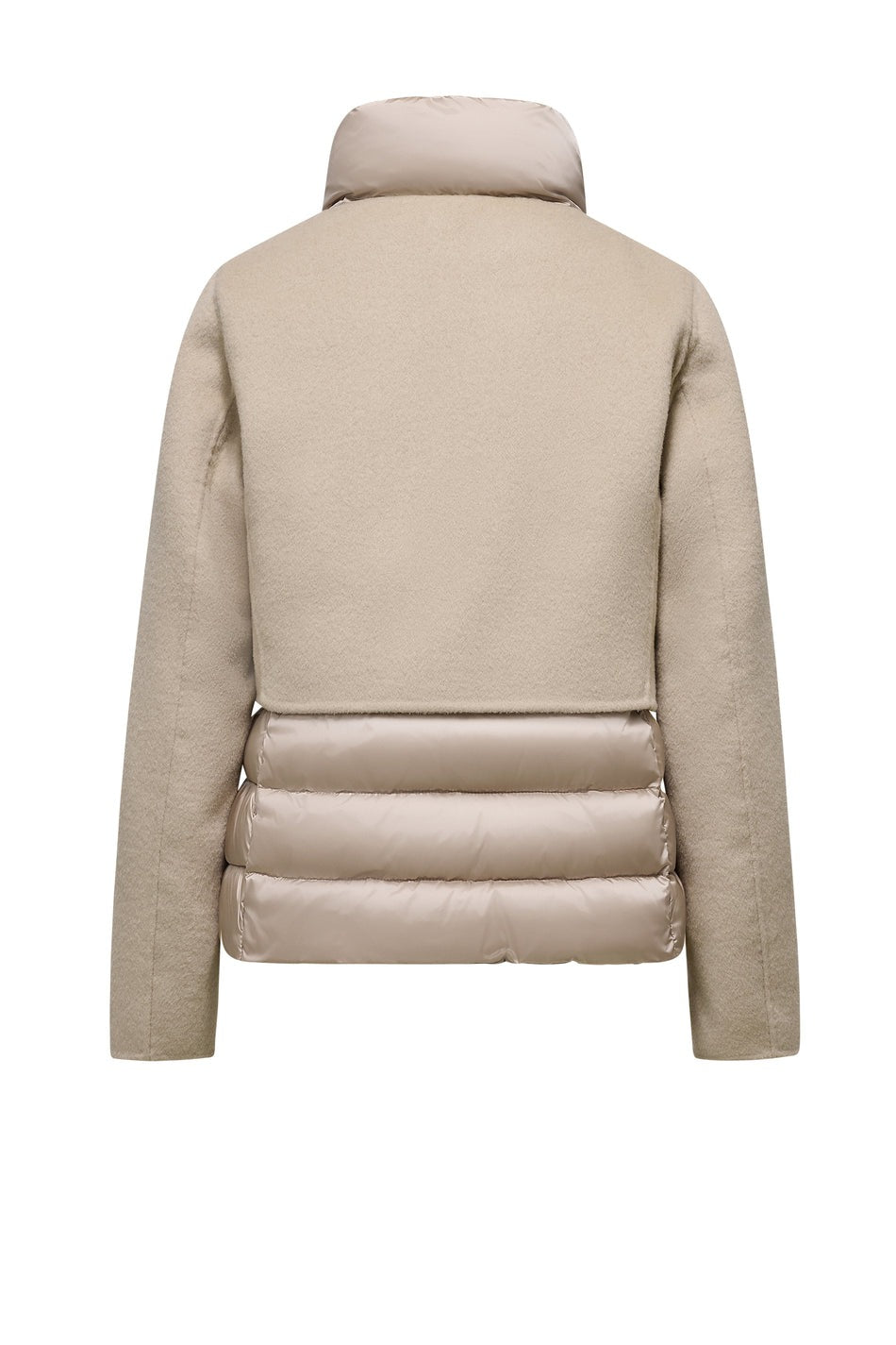 BOMBOOGIE Giubbino Donna bi-materica con collo imbottito JW9266TWLD5 Sandshell 180