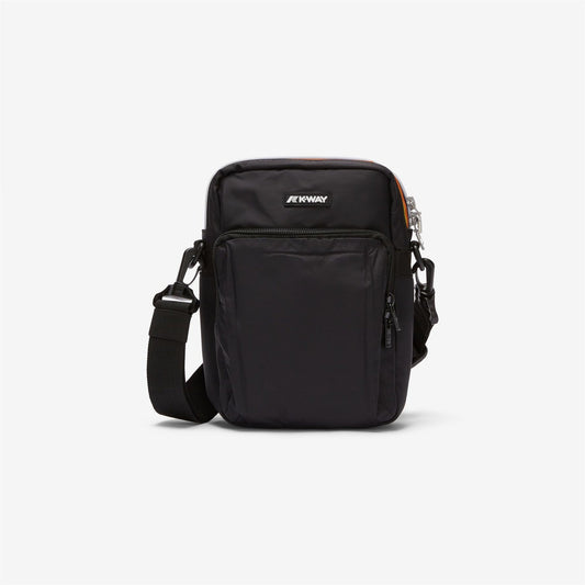 K-WAY Borsa a spalla Uomo ERLOY K7116VW Black Pure USY