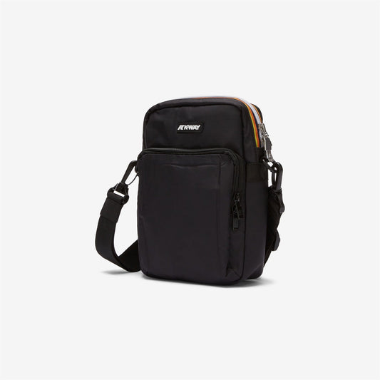 K-WAY Borsa a spalla Uomo ERLOY K7116VW Black Pure USY