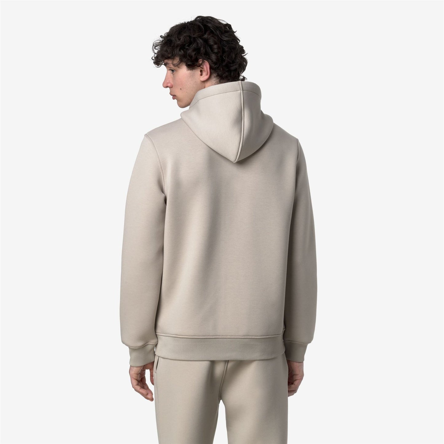 K-WAY Felpa Uomo RAINER SPACER K2141DW Beige Cashmere XP2