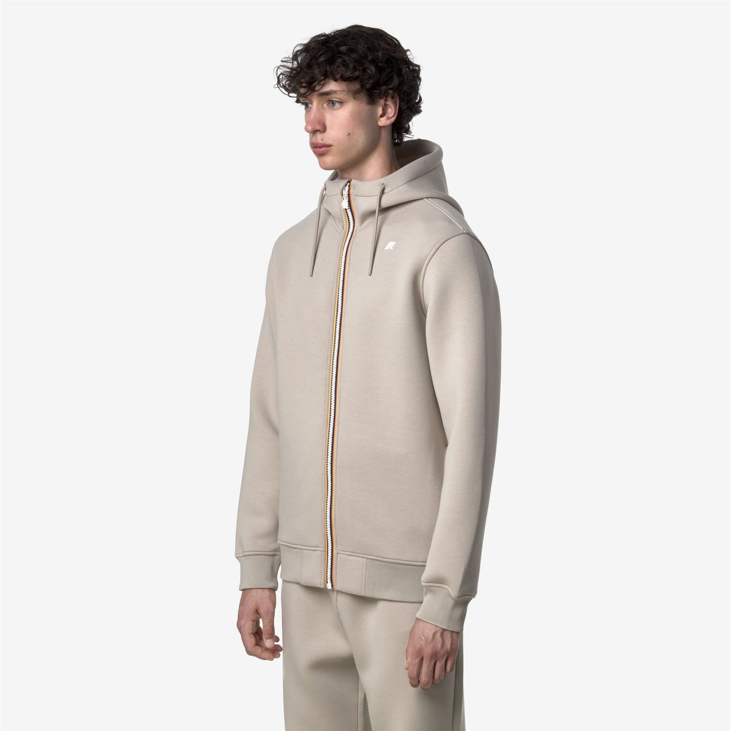 K-WAY Felpa Uomo RAINER SPACER K2141DW Beige Cashmere XP2