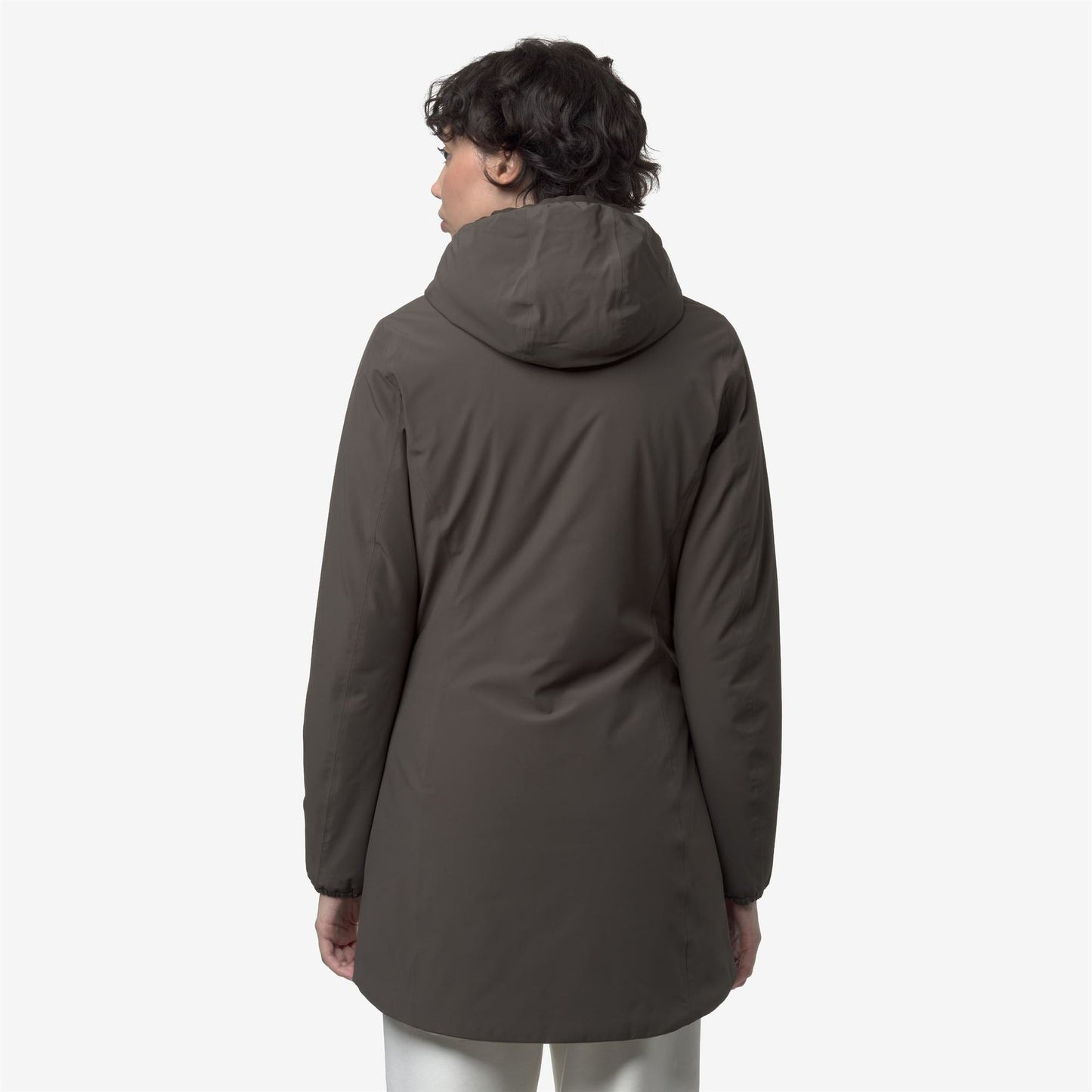 K-WAY Women's Jacket DENISE ST WARM DOUBLE K6128UW Black Olive Green Oak B42