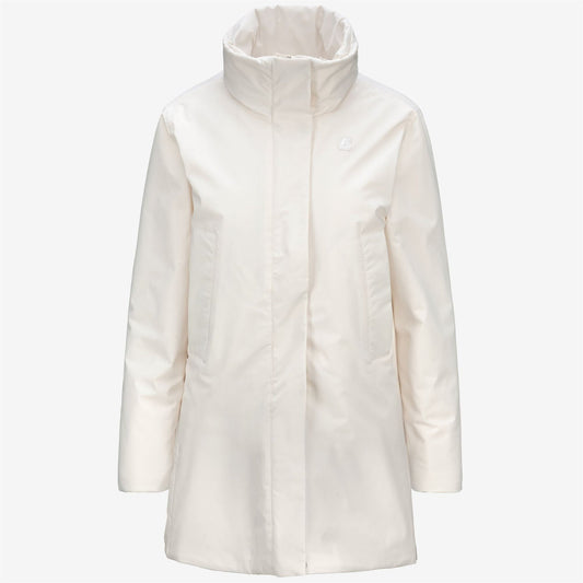K-WAY Giaccone Donna MARLA ST WARM K7125LW White Gardenia X42