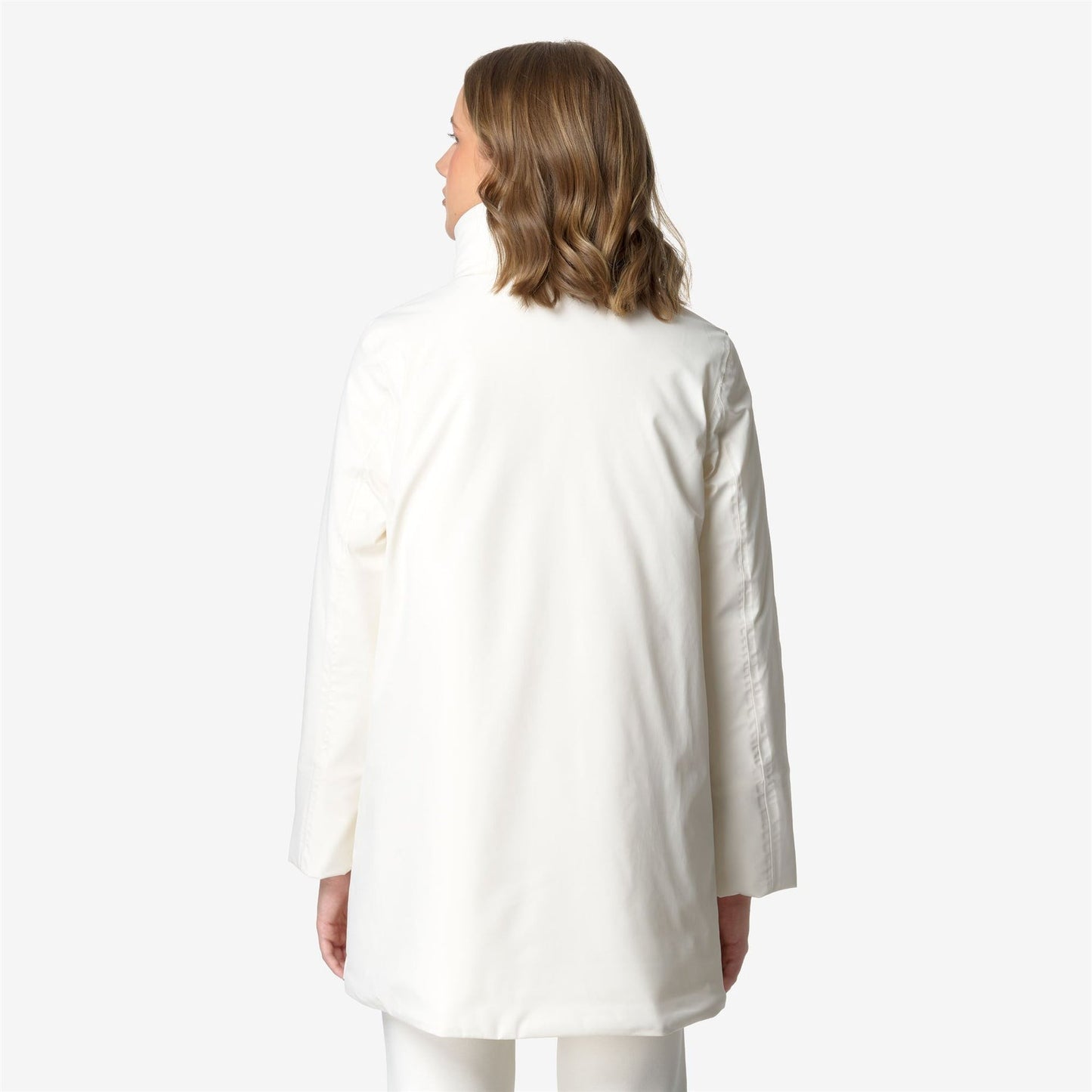 K-WAY Women's Jacket MARLA ST WARM K7125LW White Gardenia X42