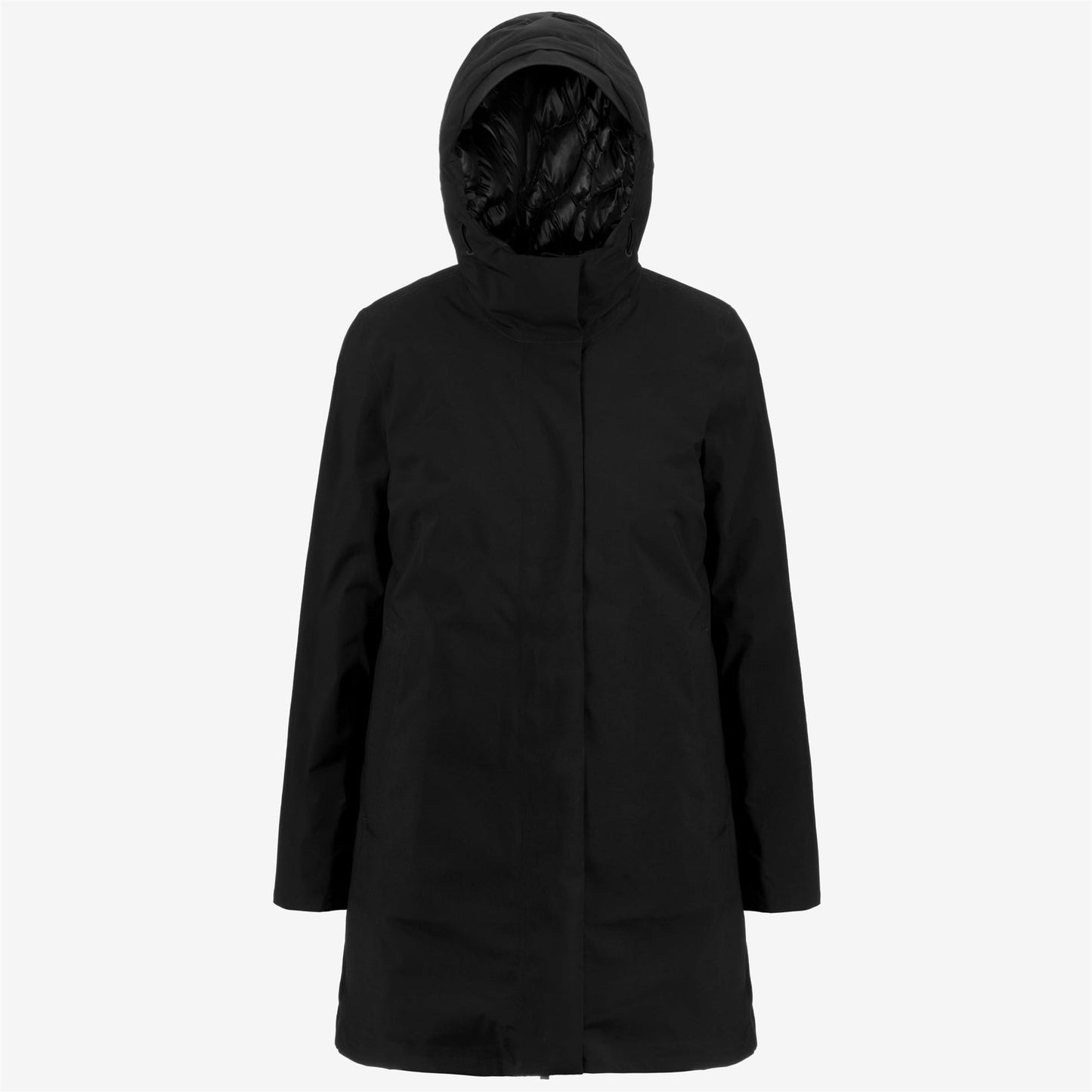 K-WAY Women's Jacket MATHIEL BONDED PADDED K5136DW Black Pure AT0