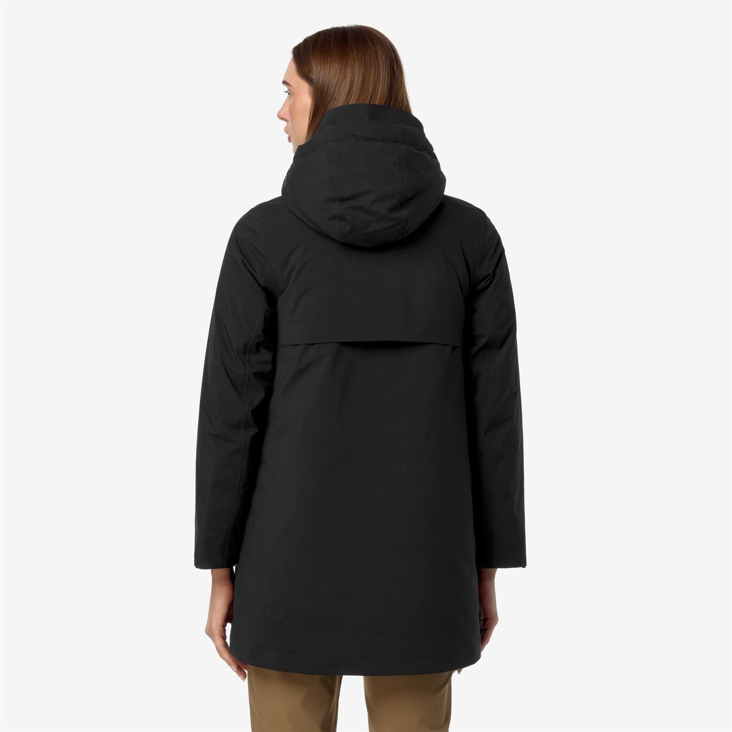 K-WAY Women's Jacket MATHIEL BONDED PADDED K5136DW Black Pure AT0