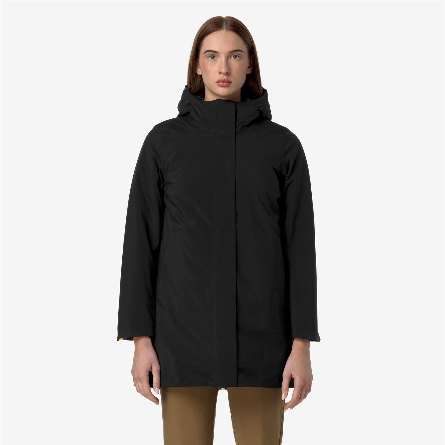 K-WAY Women's Jacket MATHIEL BONDED PADDED K5136DW Black Pure AT0
