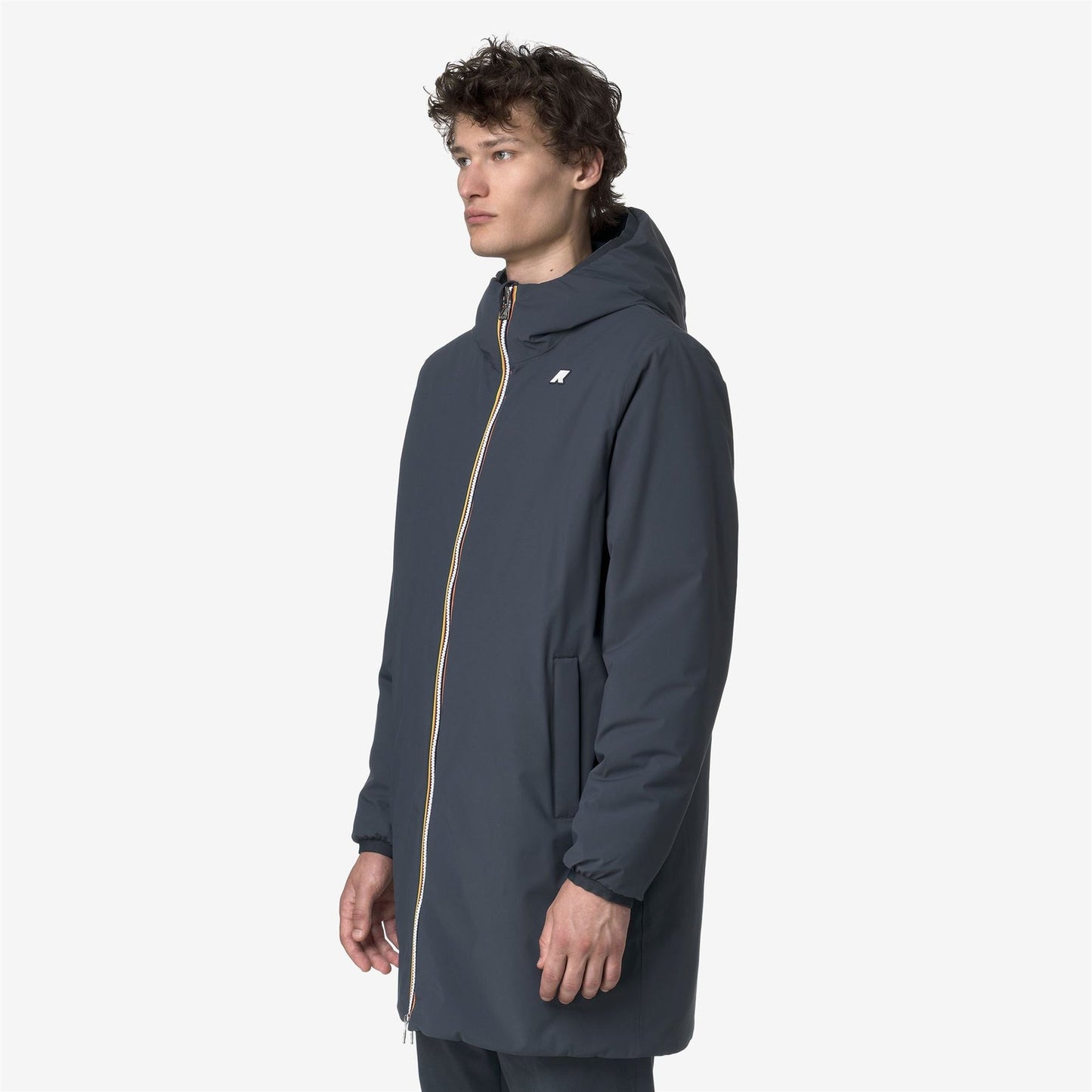 K-WAY Giaccone Uomo JACOB ST WARM DOUBLE K6128WW Blue Airforce Blue Depth B2H