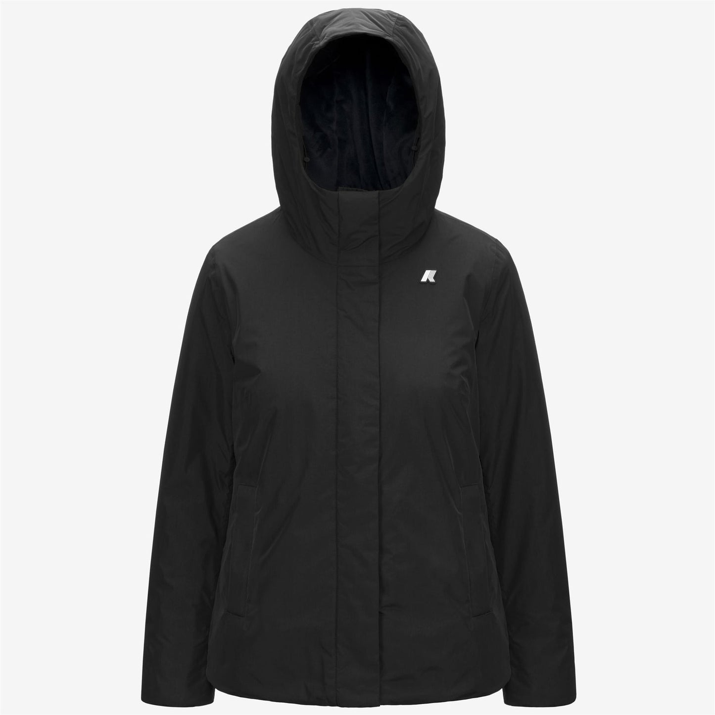 K-WAY Women's Jacket LIL SOFT TOUCH MARMOTTA K71324W Black P-Blue A AL8