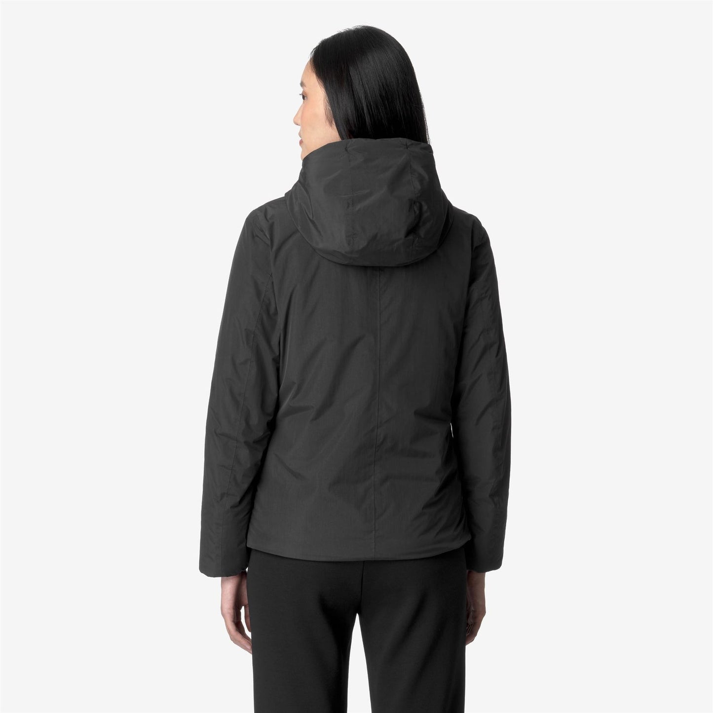 K-WAY Women's Jacket LIL SOFT TOUCH MARMOTTA K71324W Black P-Blue A AL8