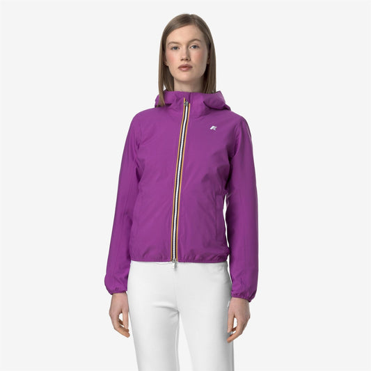 K-WAY Giubbino Donna LILY STRETCH DOT K5127LW Violet 521