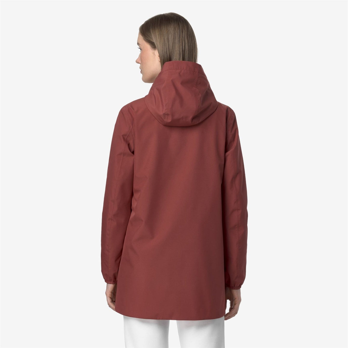 K-WAY Giubbino Donna SOPHIE STRETCH POLY JERSEY K8133YW Red Brownish WNM