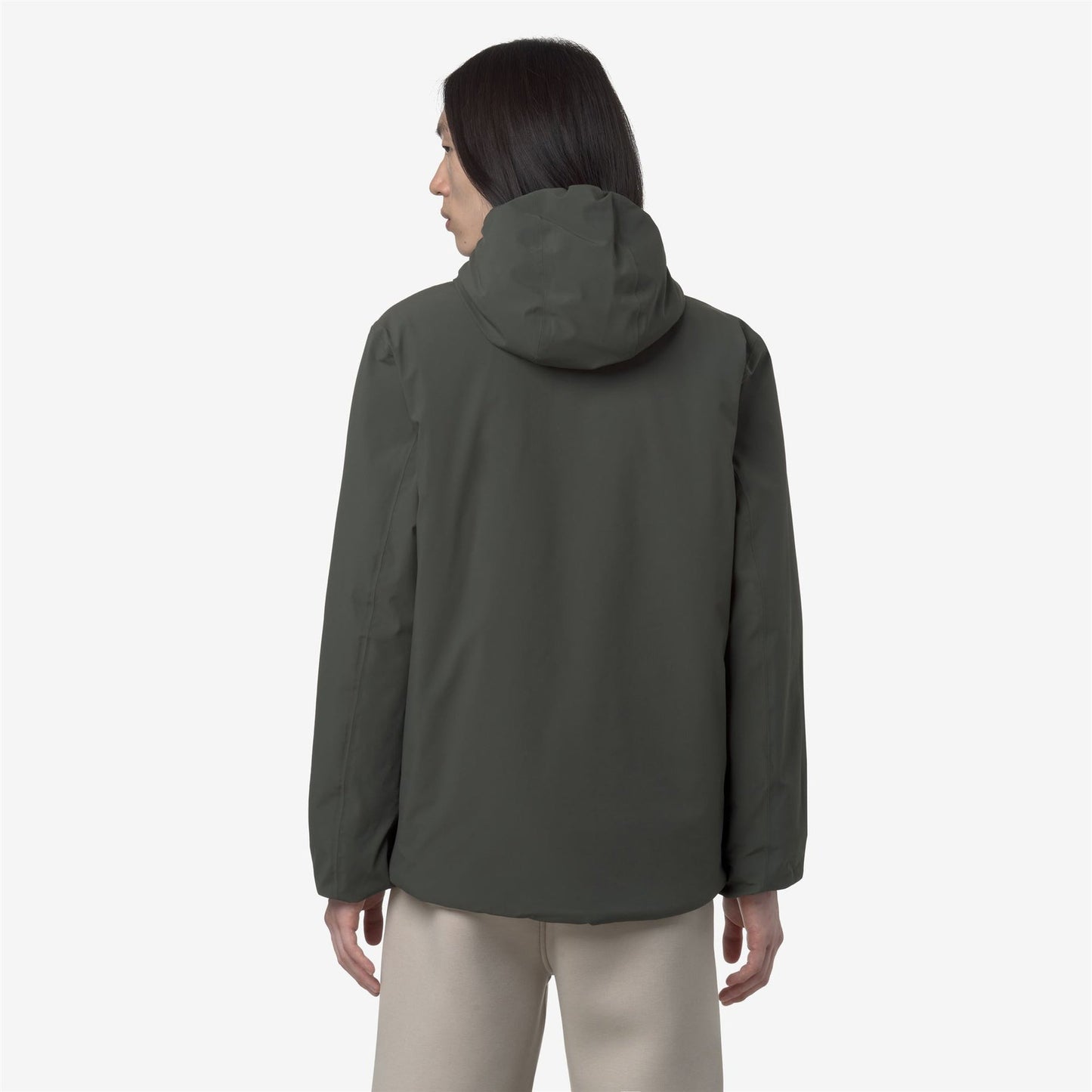 K-WAY Giubbino Uomo JACK ST WARM DOUBLE K6128VW Green Blackish Green Oak B2P