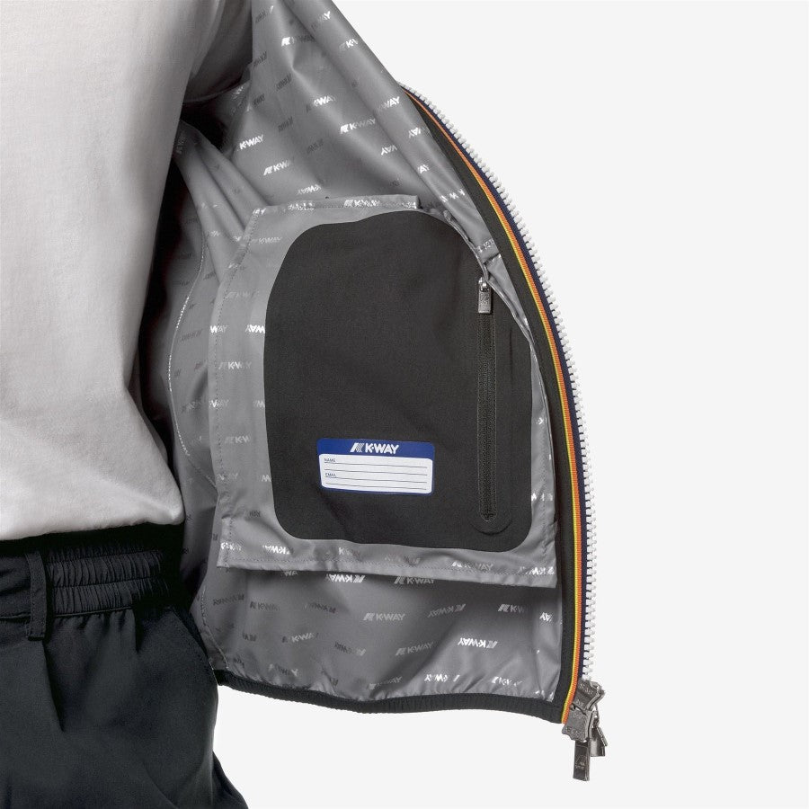 K-WAY Giubbino Uomo JACK STRETCH DOT K5127QW Black Pure USY