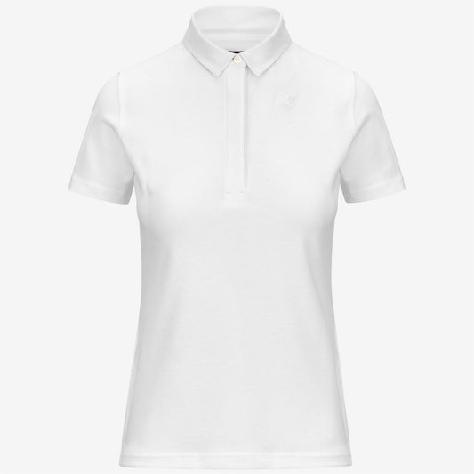 K-WAY Polo Donna AMEDEA PIQUE  K1127GW White 001