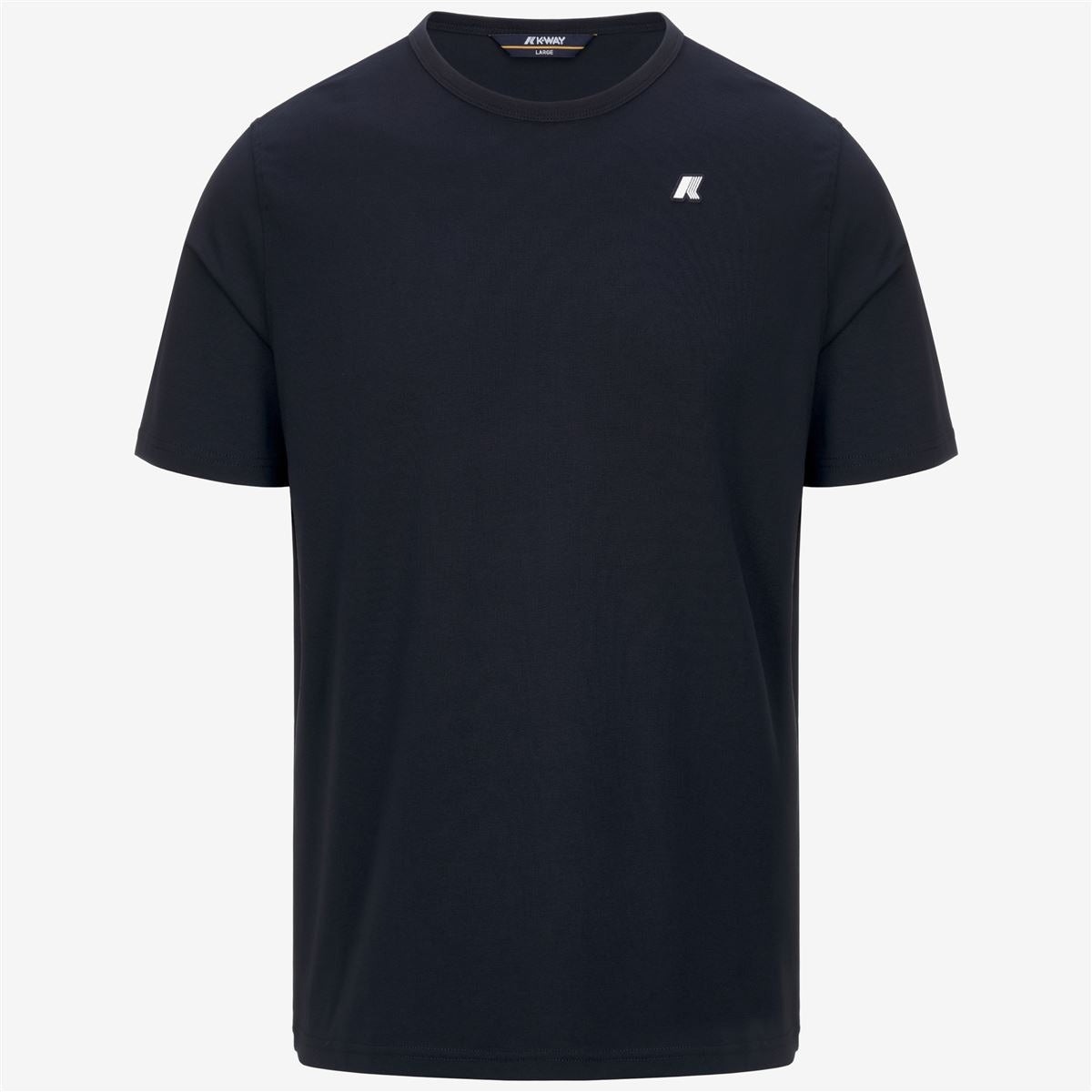 K-WAY T-Shirt Uomo ADAME LIGHT STRETCH JERSEY K71349W Blue Depth K89