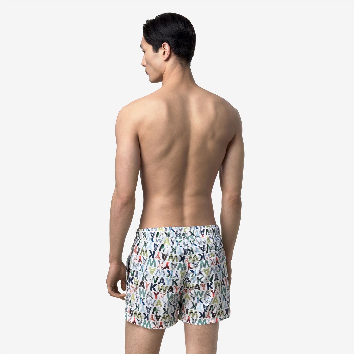 K-WAY Costume Boxer HAZEL GRAPHIC BEACH K2158GW Graphic Lettering C12